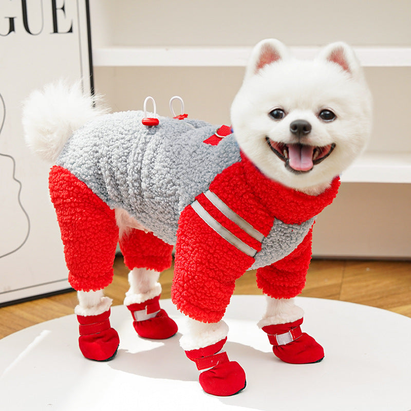 Out-Shine | Autumn and Winter Thickened Double-sided Fleece Pet Jacket