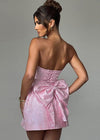 Out-Shine | Bow-Back Strapless Dress