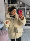Out-Shine | Women urban utilitarian jacket with high collar