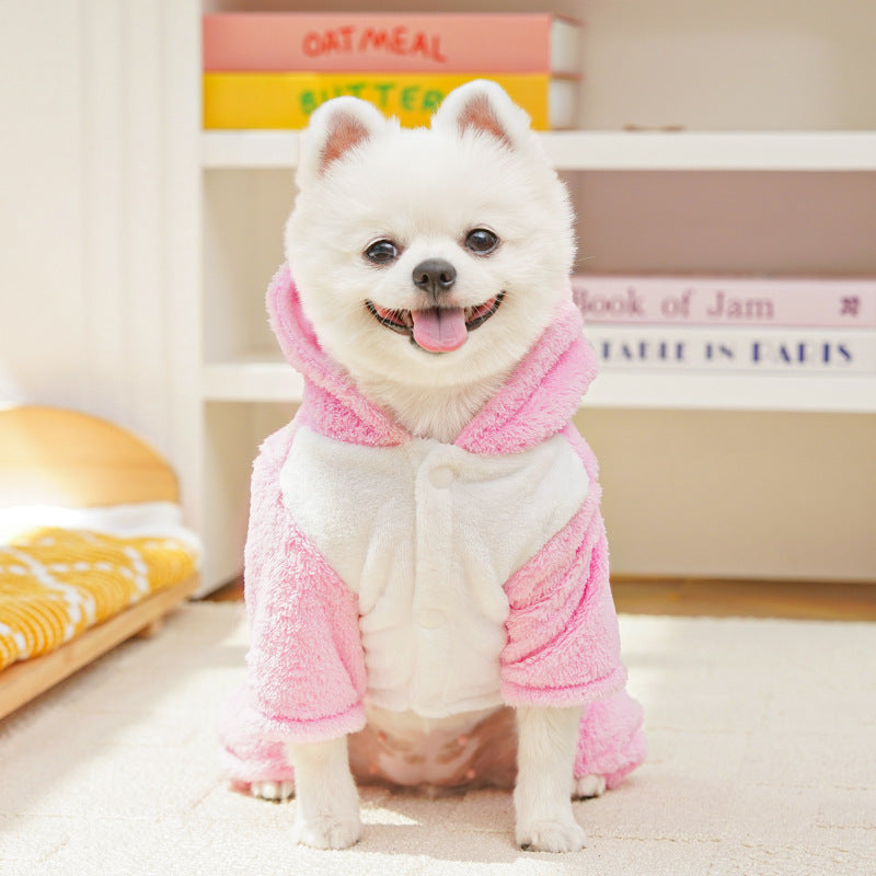 Out-Shine | Little Dinosaur Puppy Warm Clothes for Autumn and Winter