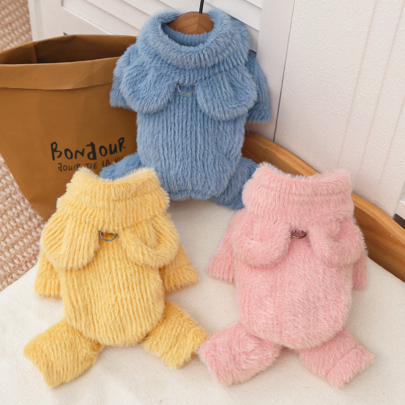 Out-Shine | Autumn and Winter Fluffy Pet Clothing