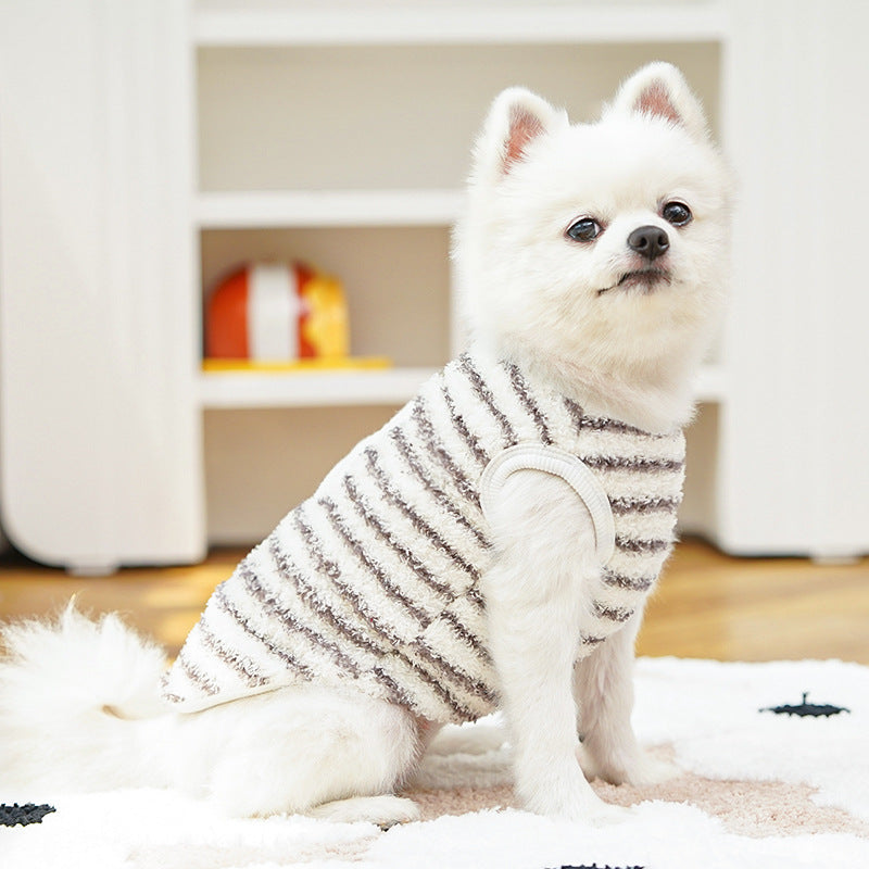 Out-Shine | Autumn and Winter Flannel Warm Small Dog Cat Vest