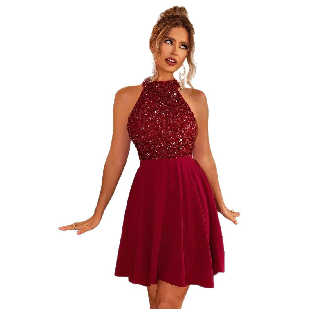 Out-Shine | Sensual Slim Fit Holder Mini Dress