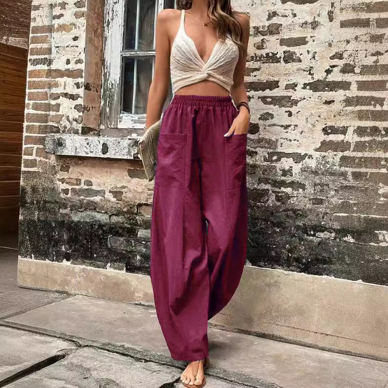 Deslumbra | Bolsos monocromáticos y pantalones de ocio 