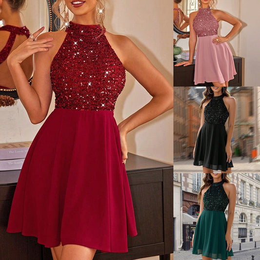 Out-Shine | Sensual Slim Fit Holder Mini Dress