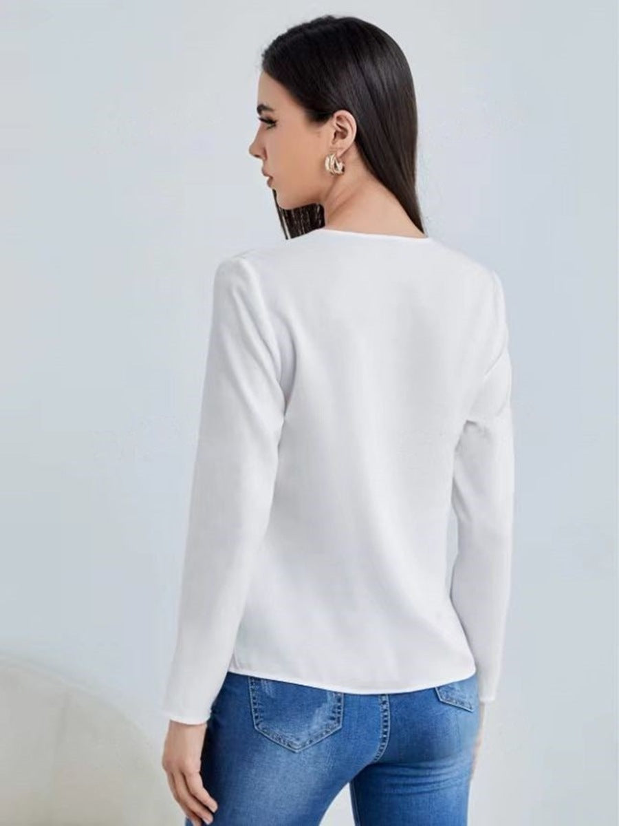 Out-Shine | Ladies Satin Silk Shirt