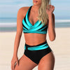 Out-Shine | Push-Up Holder Bikini Set With High Waist For Women