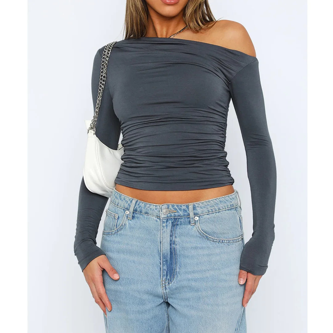 Out-Shine | Twisted Asymmetrical Top