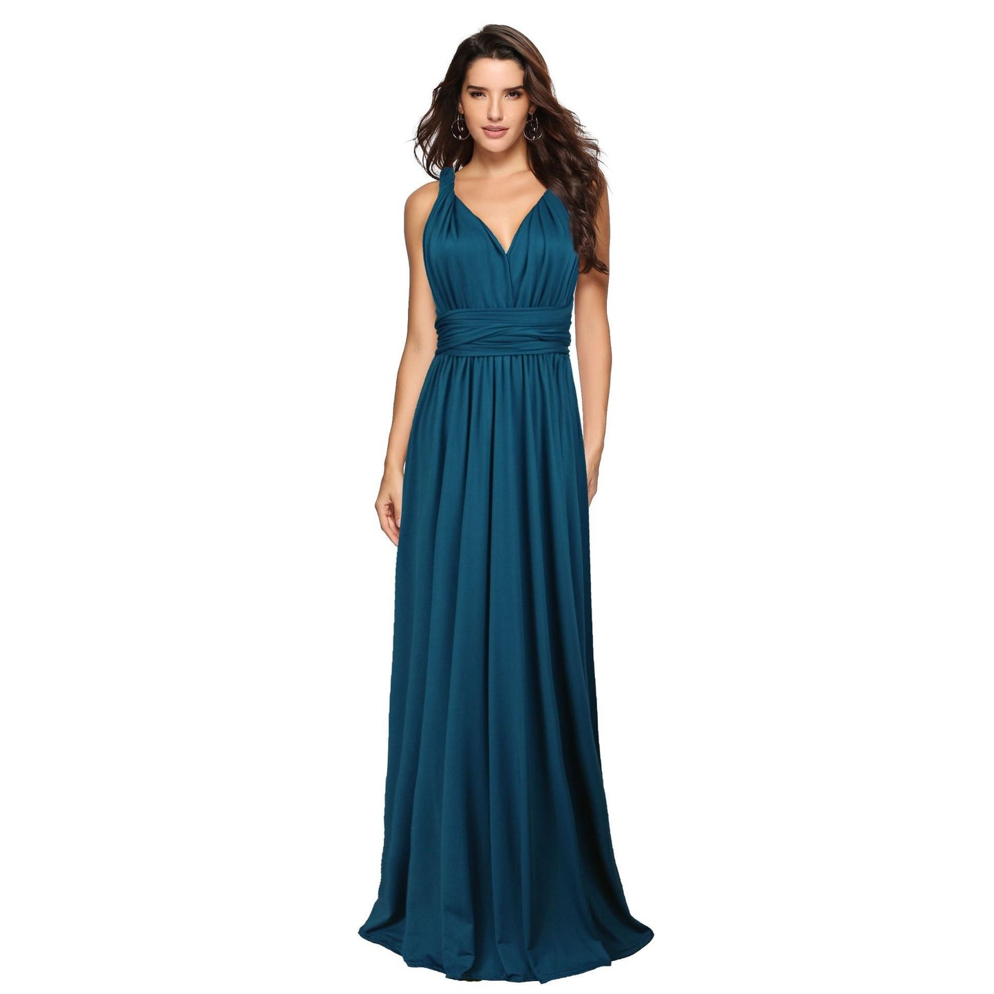 Out-Shine | Women's Multiway Wrap Convertible Boho Maxi Dress