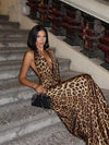 Out-Shine | Elegant Leopard Gown