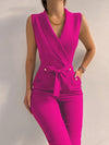 Out-Shine | Chic Jumpsuit V-Neck