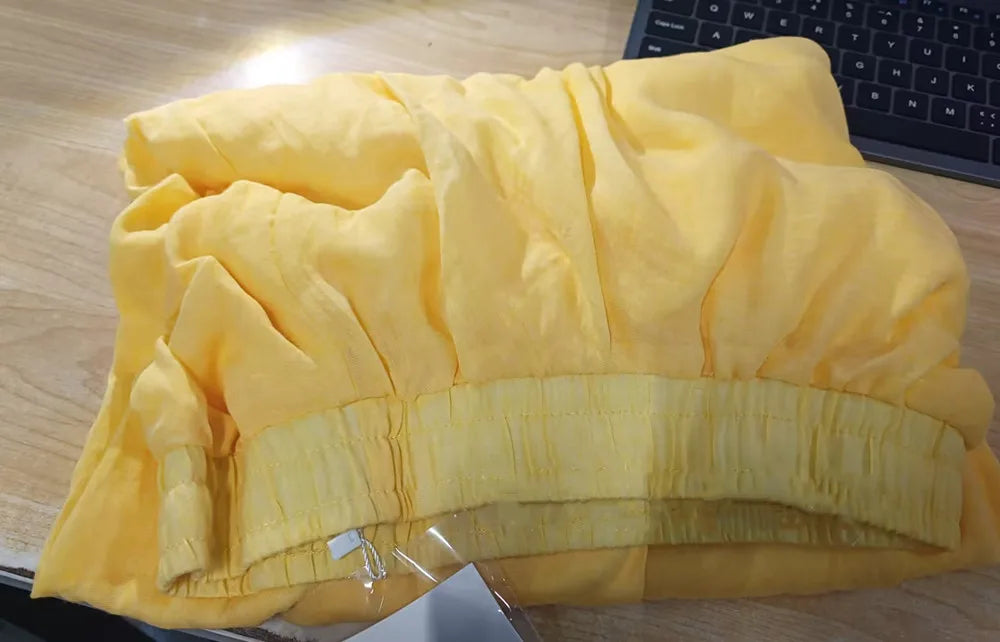 Deslumbra | Falda maxi de algodón forrada para mujer, estilo Y2K elegante para la playa, vestido boho relajado con bajo largo, estilo Harajuku