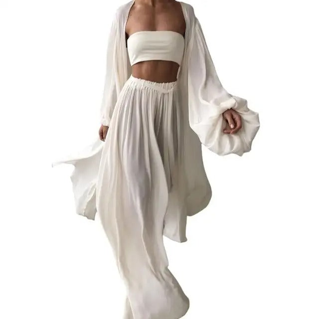 Out-Shine | High Waist 3-Piece Set