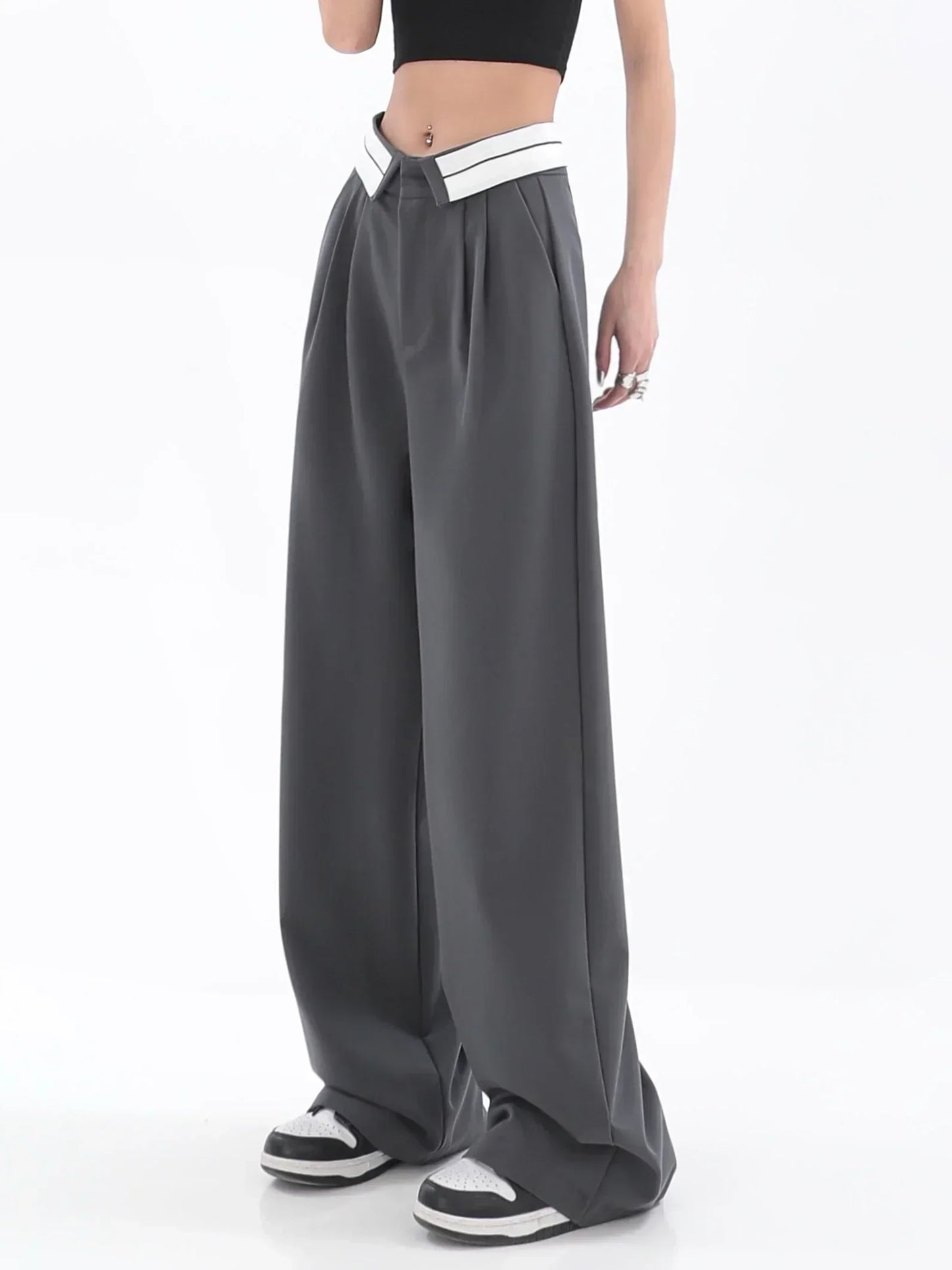 Out-Shine | Wide - Leg Pants With High Waist