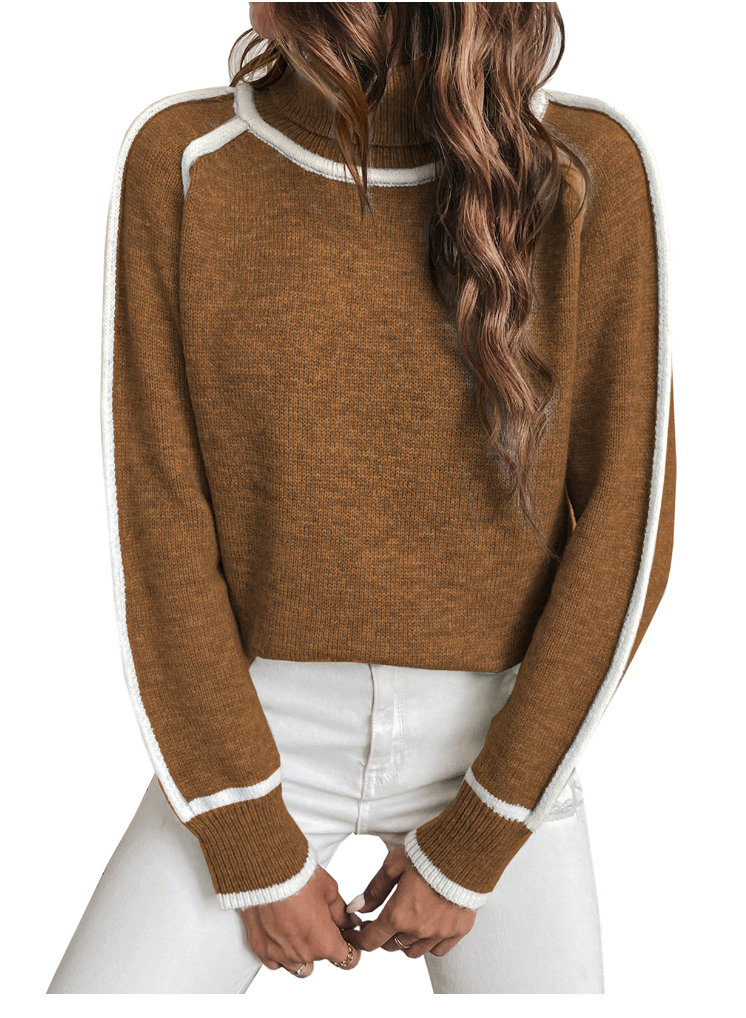Out-Shine | Cozy Cashmere Turtleneck Sweater for Women