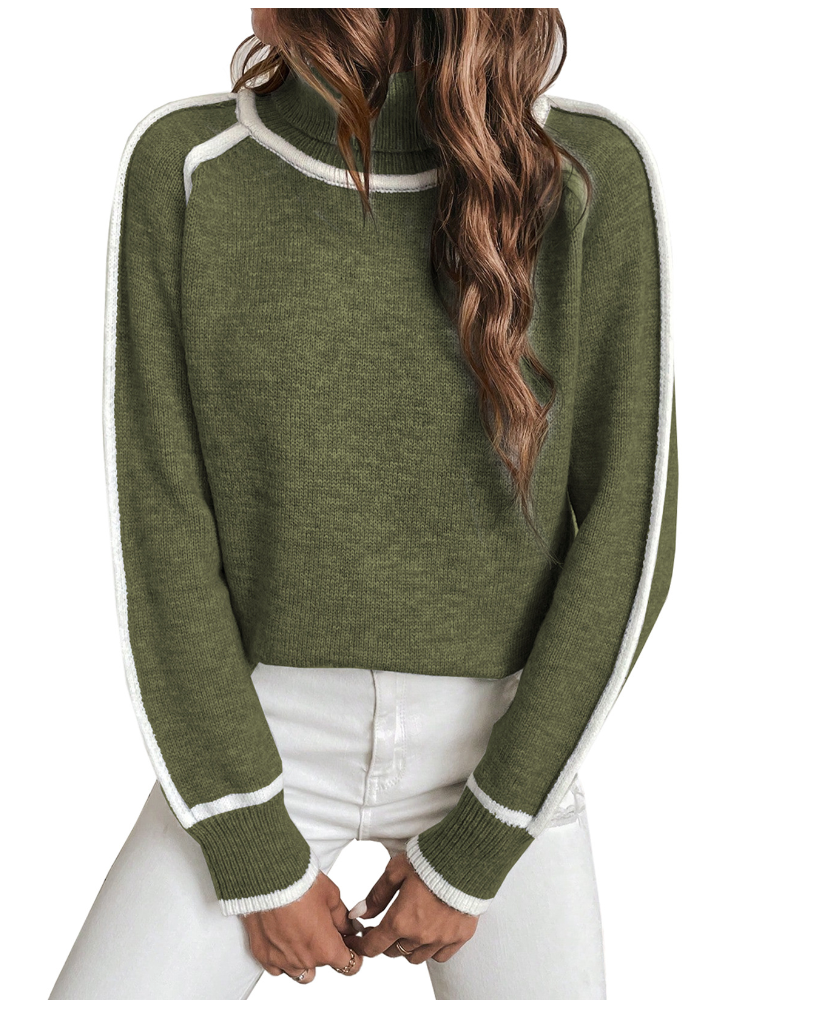 Out-Shine | Cozy Cashmere Turtleneck Sweater for Women
