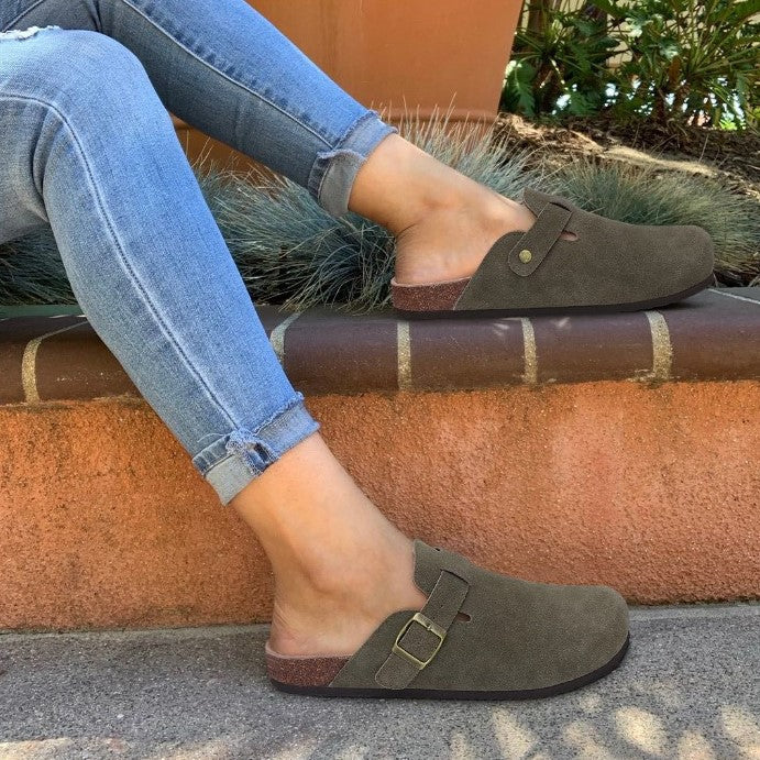 Brilla con luz propia | Sandalias Boston unisex de piel: estilo y calidad combinados