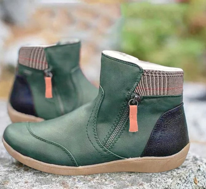 Botas Out-Shine | Botas de cuero ortopédicas e impermeables