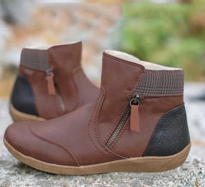 Botas Out-Shine | Botas de cuero ortopédicas e impermeables