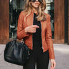 Out-Shine | Stylish Leather Women Jacket