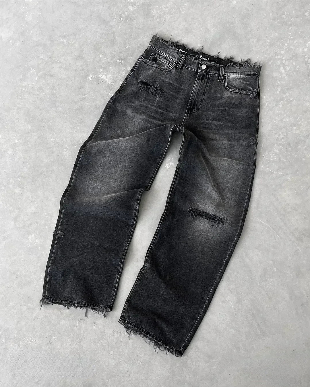 Out-Shine | American Washed Retro Jeans For Men
