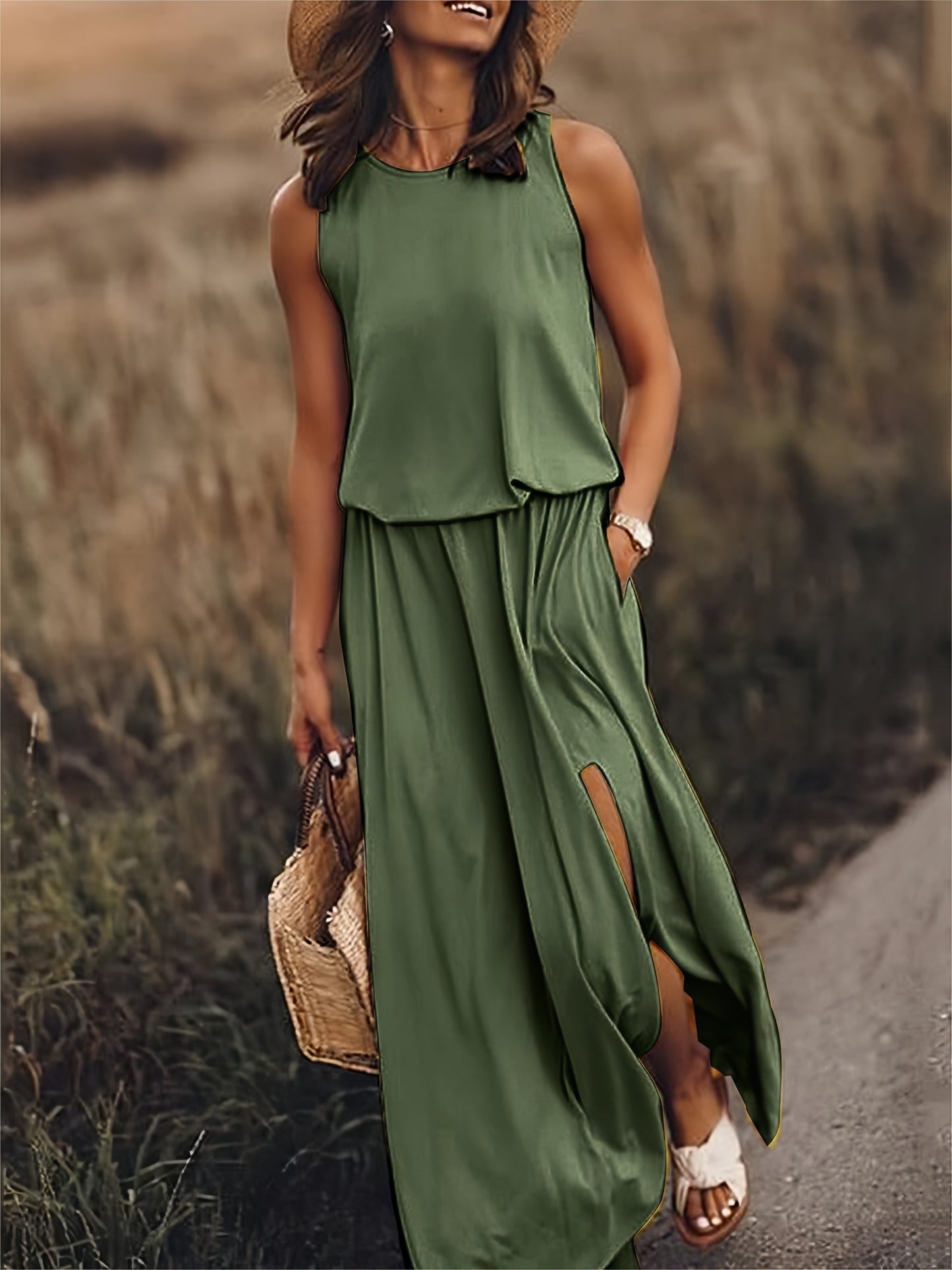Out-Shine | Simple Boho Maxi Dress