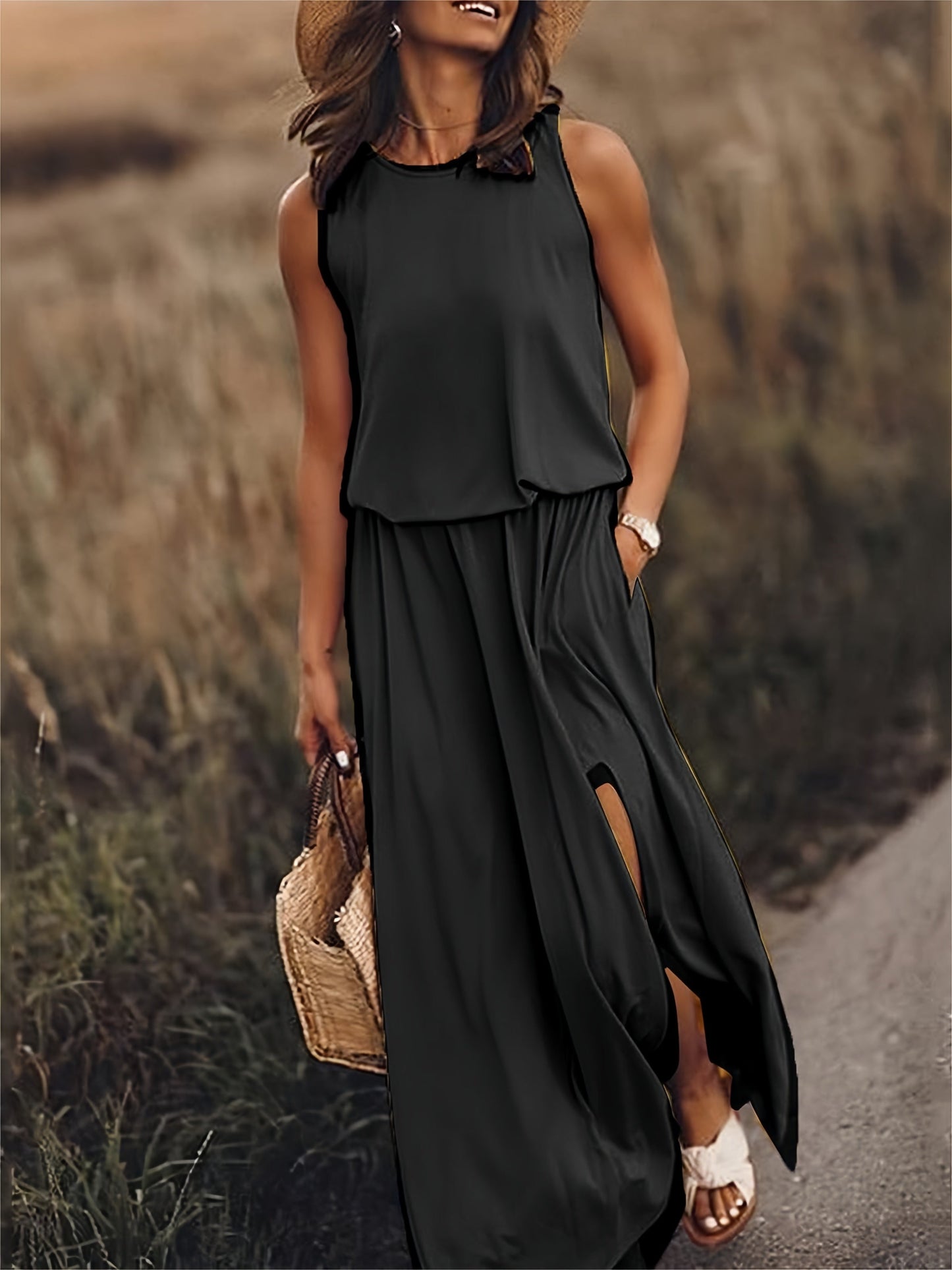 Out-Shine | Simple Boho Maxi Dress