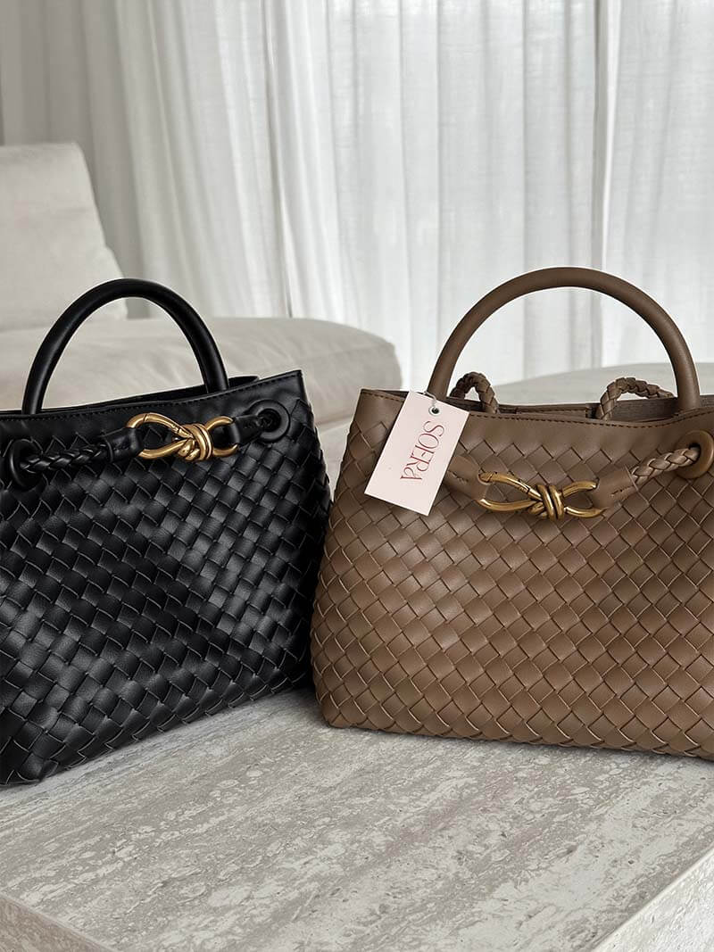 Brilla | Bolso tejido con asa