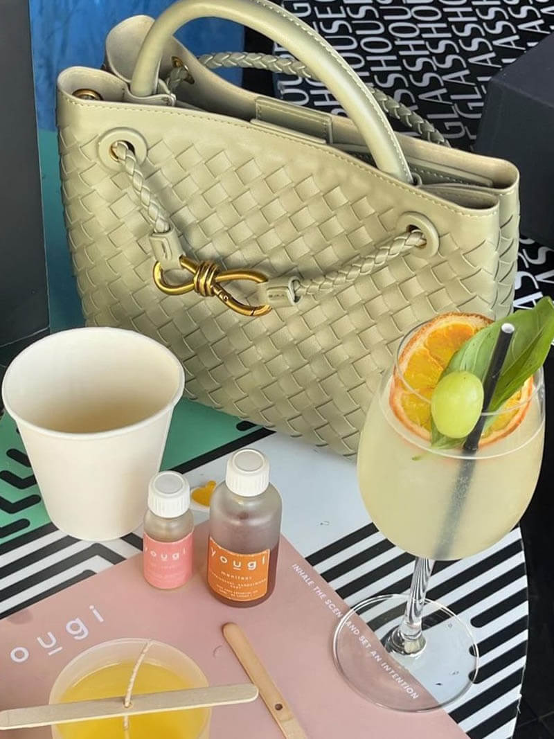 Brilla | Bolso tejido con asa