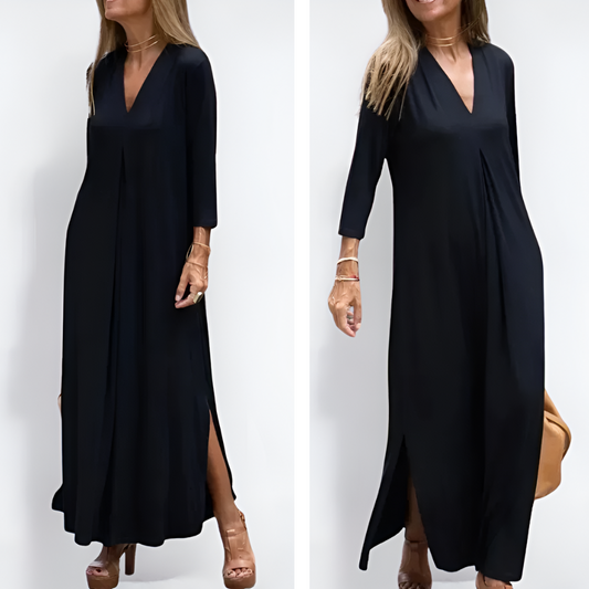 Deslumbra | Vestido largo de corte refinado