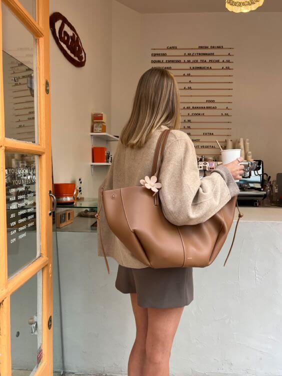 Brilla con luz propia | Bolso tote vintage para mujer