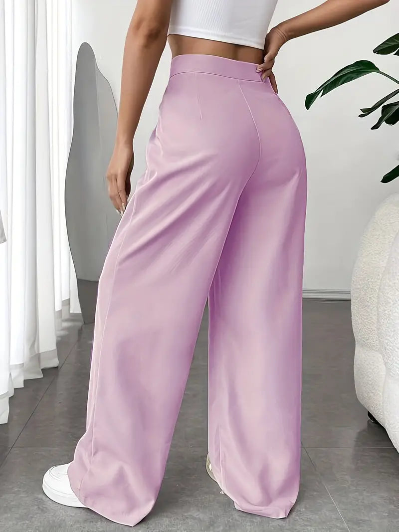 Out-Shine | Stylish Long Pants With Wide Leg