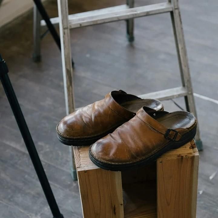 Deslumbrantes | Mules ortopédicas de piel para hombre
