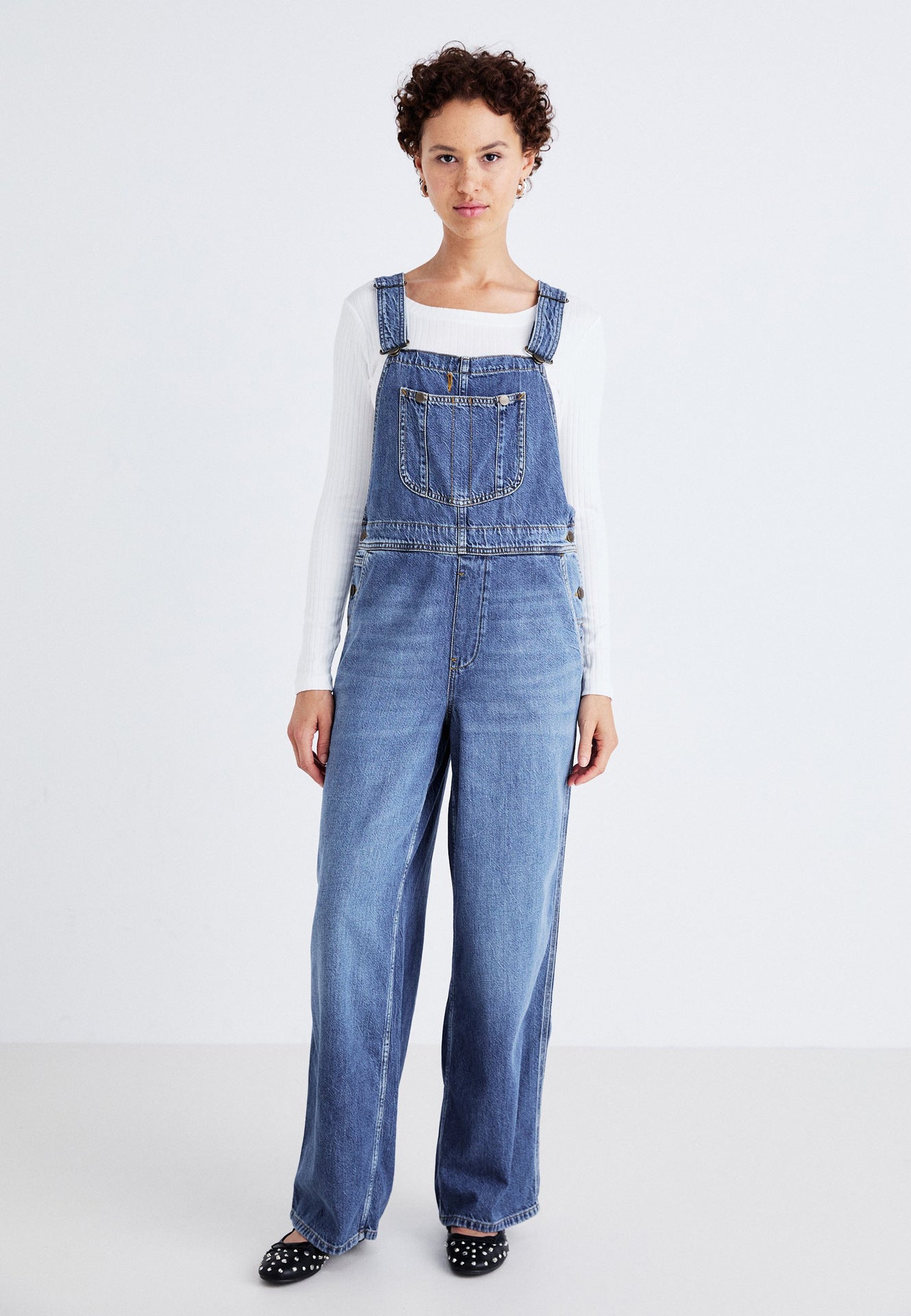 Out-Shine | Loose And Slimming Women'Sdenim Overalls