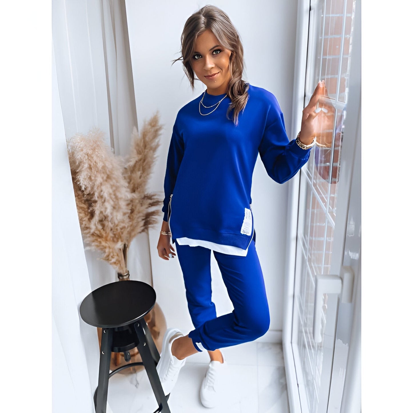 Out-Shine | Casual Patchwork Set