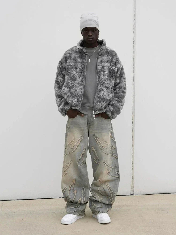 Out-Shine | Retro Baggy Jeans Streetwear Style