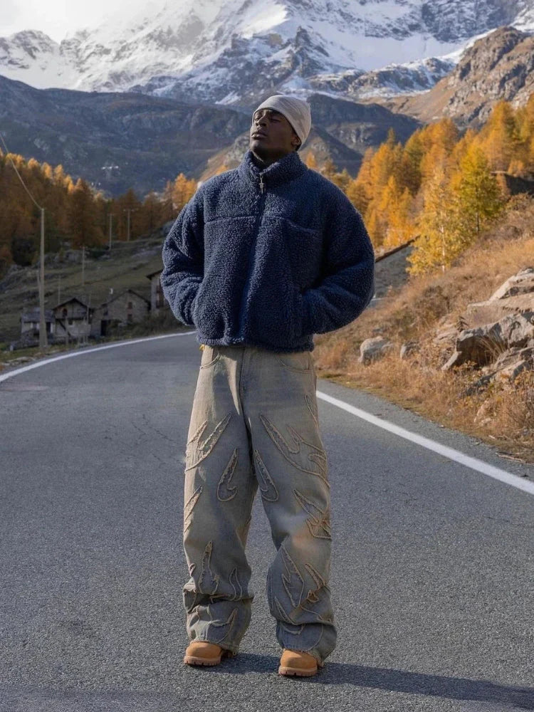 Out-Shine | Retro Baggy Jeans Streetwear Style