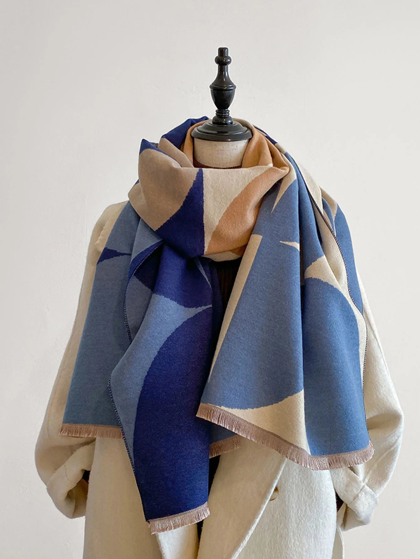 Out-Shine | Reversible Cashmere Scarf For Women