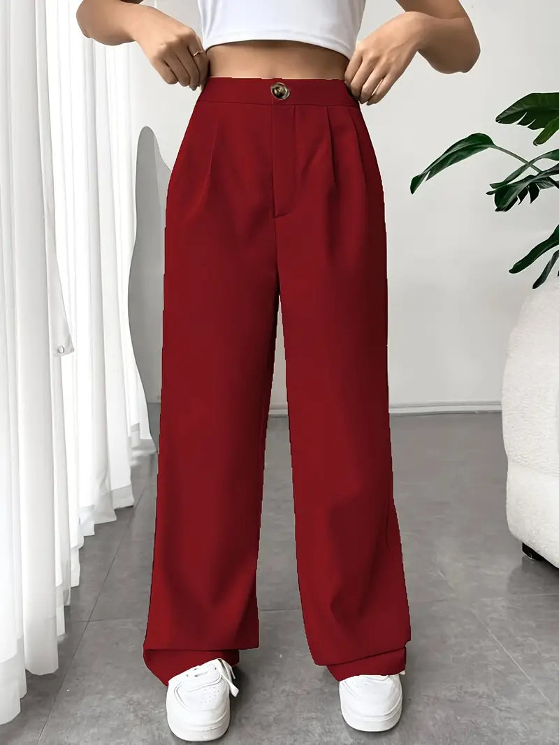 Out-Shine | Stylish Long Pants With Wide Leg