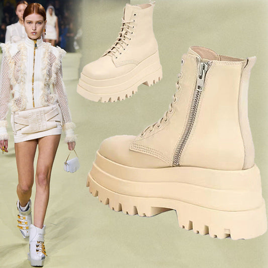 Out-Shine | Fashion Laces Martin Knight Women Ankle Boots