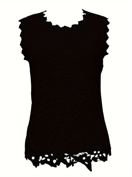 Out-Shine | Short - Sleeved Lace Top