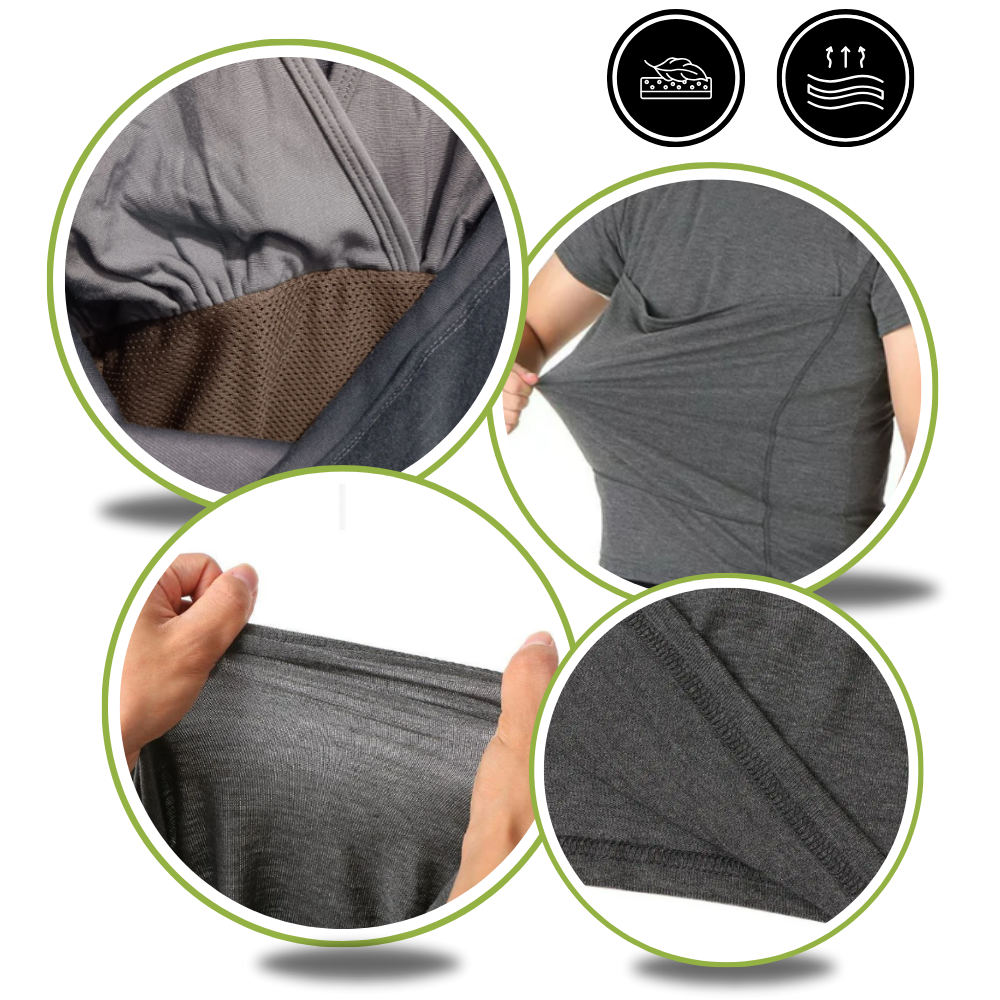 Out-Shine | Ergonomic And Fashionable T - Shirt With Kangaroo Pocket