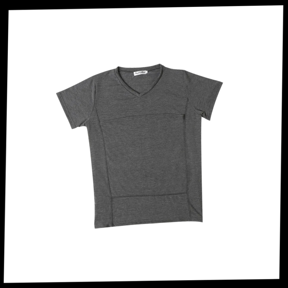 Out-Shine | Ergonomic And Fashionable T - Shirt With Kangaroo Pocket