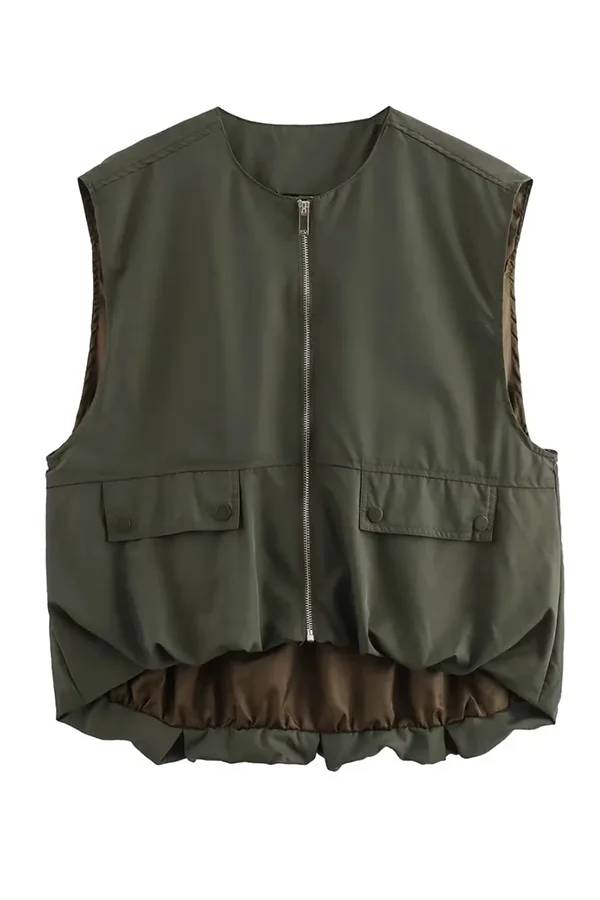 Out-Shine | Loose Sleeveless Pocket Casual Vest