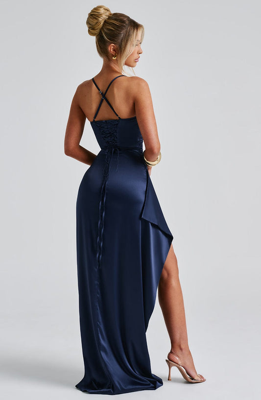 Out-Shine | Navy Blue Maxi Dress
