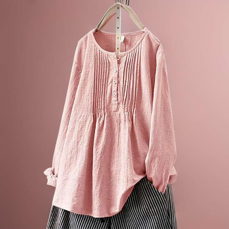 Out-Shine | Hand-Stitched Stylish Loose Blouse