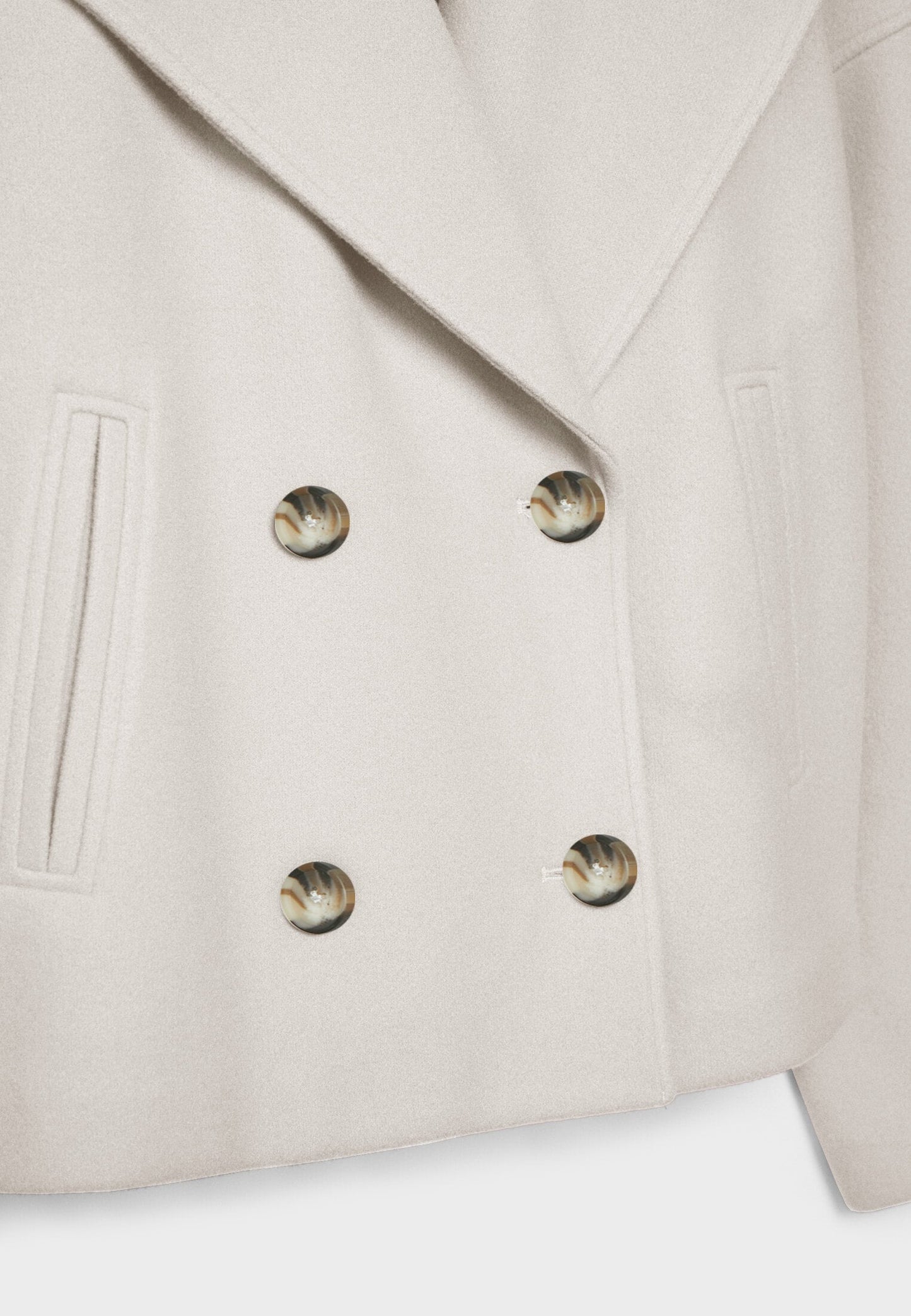 Out-Shine | Short Double-breasted Jacket for Women