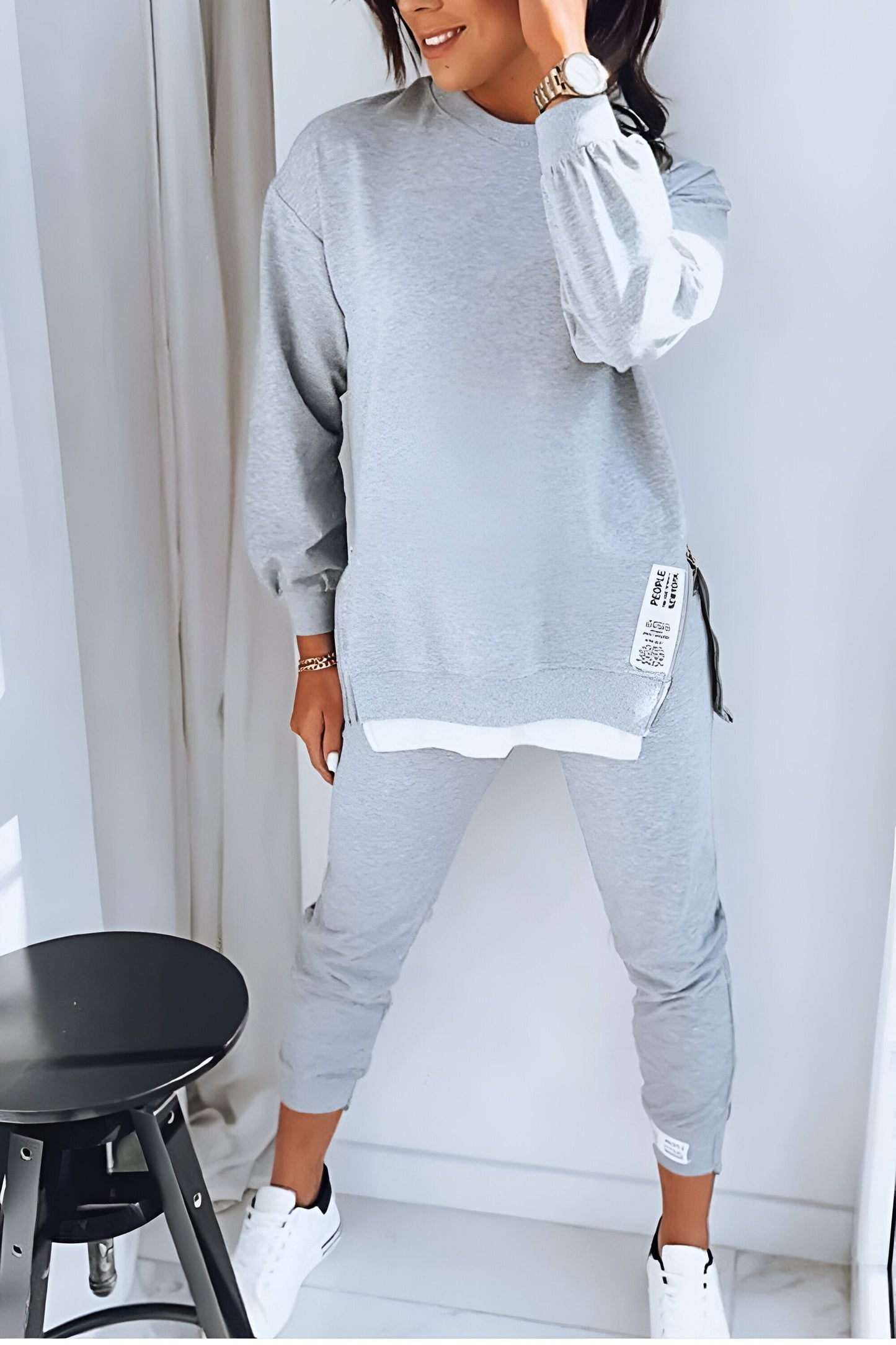 Out-Shine | Casual Patchwork Set