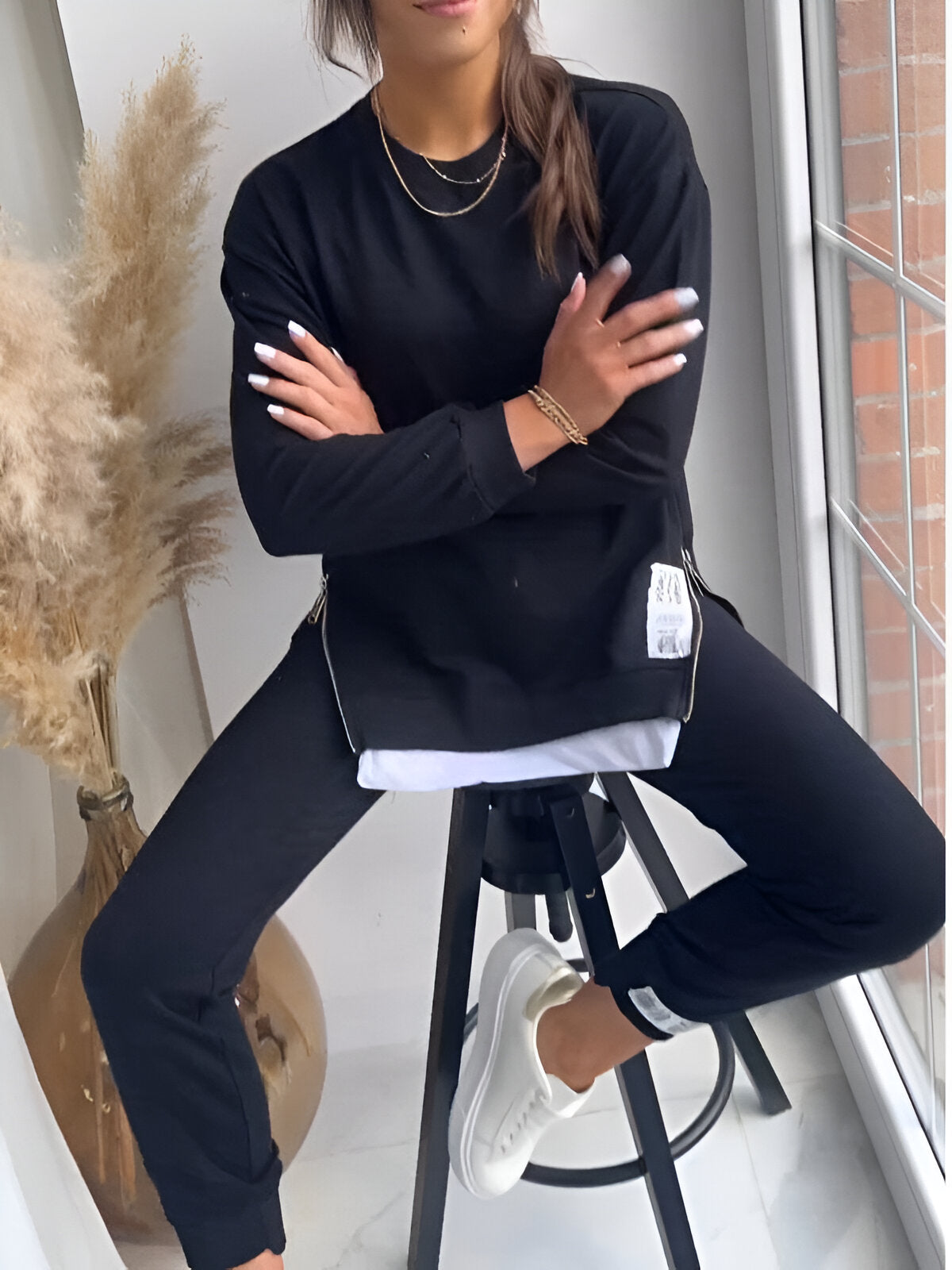 Out-Shine | Casual Patchwork Set