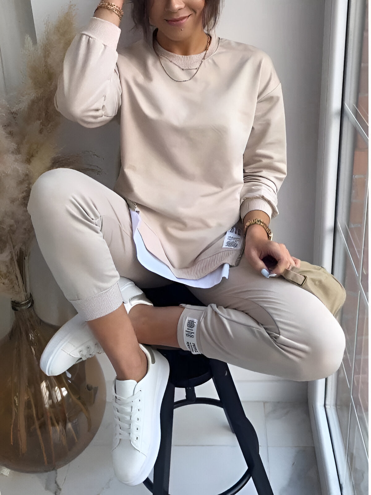 Out-Shine | Casual Patchwork Set